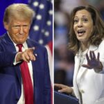 US presidential election: Harris, Trump neck and neck in battle ground states