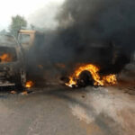 12 passengers burnt to death in horror auto crash