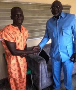 Sunday Jackson sentenced to death for defending himself against Fulani herdsman heads home for Christmas