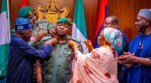 You are inviting coup with unmerited military promotions, Timi Frank blasts Tinubu