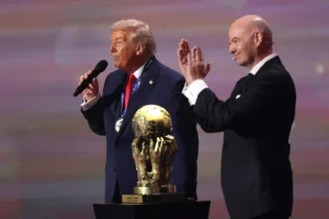 FIFA president Infantino faces scrutiny after Peace Prize award to Trump