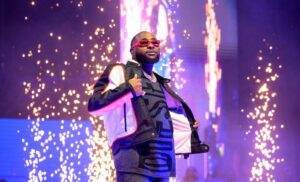 AFCON 2025: Davido, joins other stars to lite up Morocco