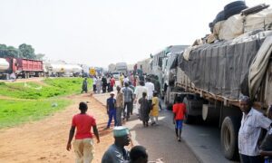 FRSC finally clears Abuja-Lokoja expressway lock down…removes broken down trucks